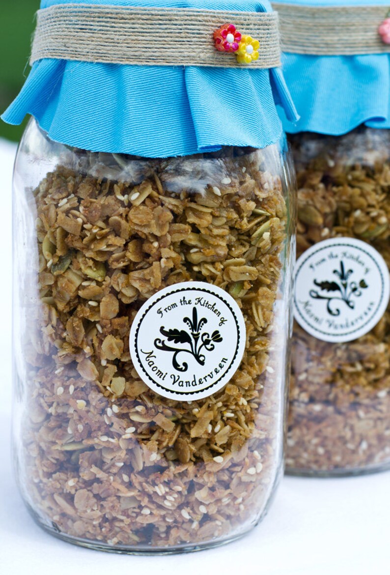 My Kitchen FANCY FLOURISH Vinyl Kitchen Container Labels - Etsy