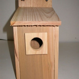 12 CEDAR BLUEBIRD BIRDHOUSES .. free shipping... Bild 2