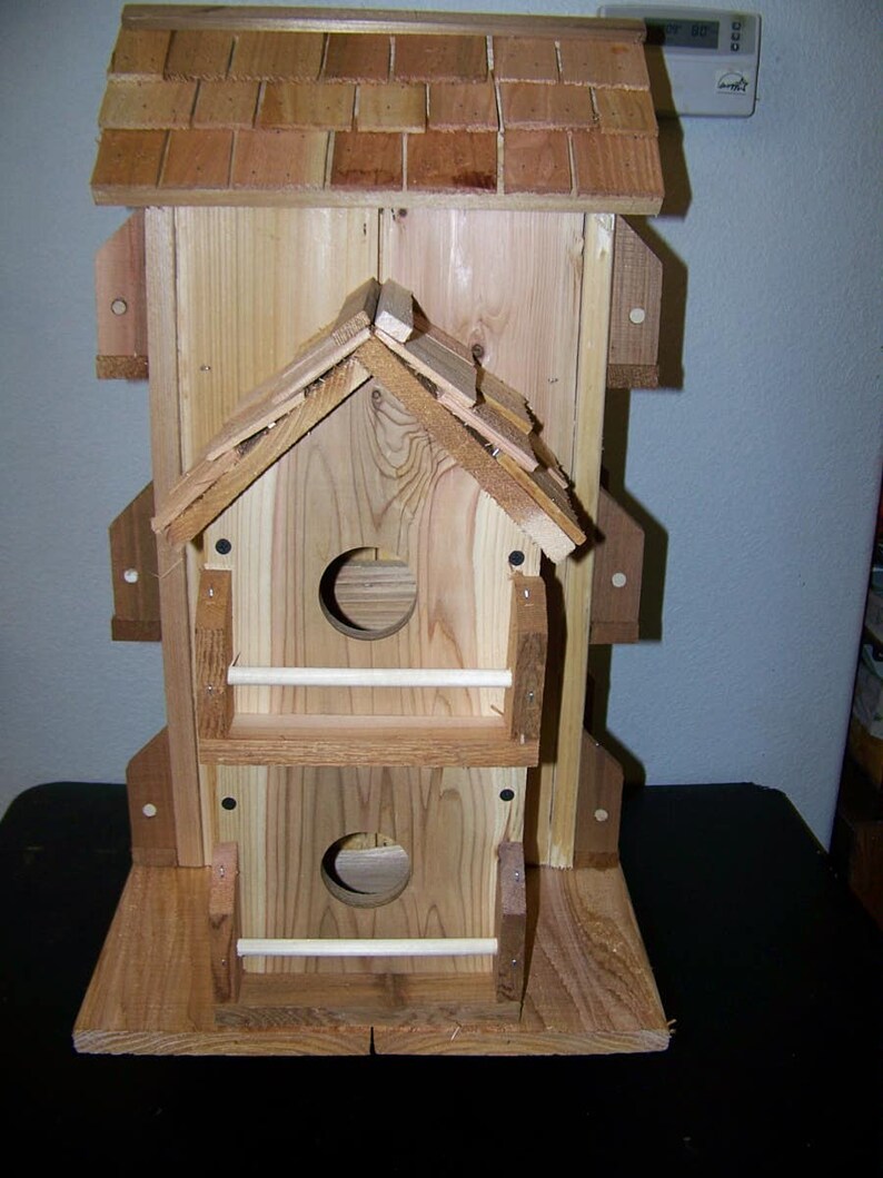 Purple Martin Cedar Birdhouse With 10 Separate Compartments Etsy