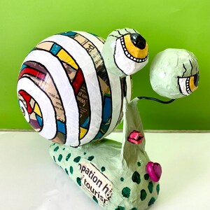 Scultura di carta - Lumaca