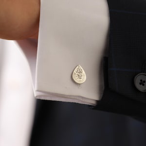 Arabic Cufflinks, Wedding Cufflinks, Groom Wedding Cufflinks, Cufflinks, Gift for Him Cufflinks, Gift for Husband, Gift for Father, Wedding