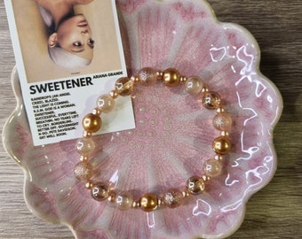 Süßer Armband: Ariana Grande Inspirierter Perlenschmuck