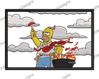 ホーマー・シンプソンのカリグラフィー ホーマー・シンプソンの描き方