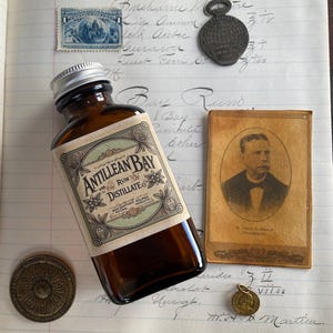 Antillean Bay Rum Aftershave: Authentic Caribbean Distillate, Don Santiago Dalmau