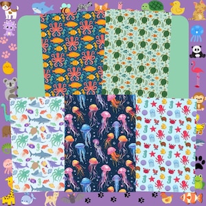 Schlauchband | Meerestiere Sammlung 2