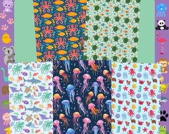 Schlauchband | Meerestiere Sammlung 2