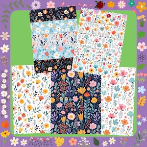 Schlauchband, Frühlingsblumen