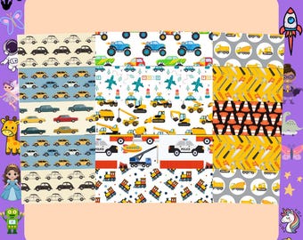 Vehicles Kids Tube Tape