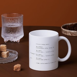 Python Programmierertasse personalisiert mit Name, Ansicht Kaffeetasse