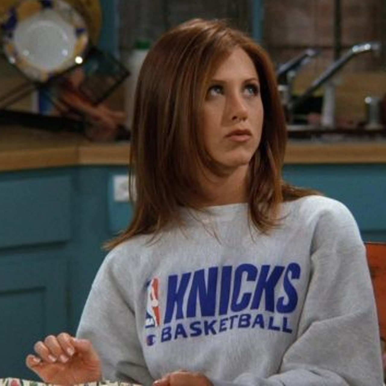 90s Friends Rachel Vintage Knicks Sweatshirt