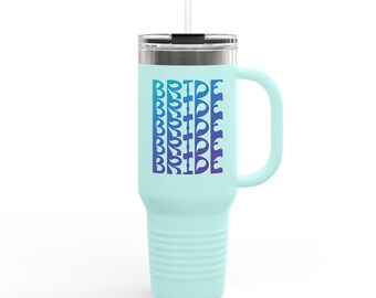 Bride 40oz Travel Tumbler – Insulated Stainless Steel Wedding Cup