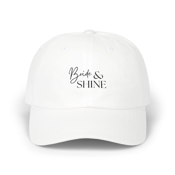 Embroidered Bride Baseball Cap Adjustable Cotton Bachelorette Party Hat Bride Baseball Cap, Pink Embroidered Cotton Twill  main image 3
