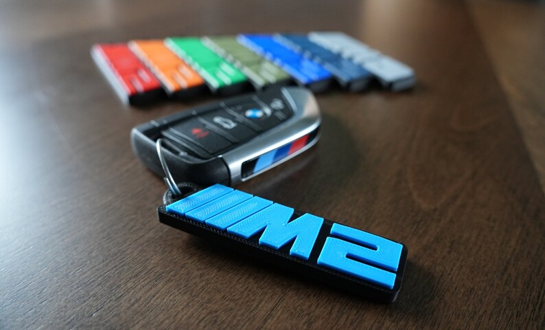 BMW M2 Emblem Keychain 3D Printed - Etsy
