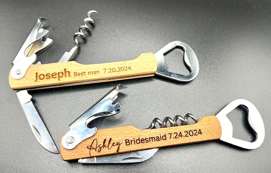 Visual Reference: Custom Wine Bottle Openers Engraved Custom Wine Openers Personalized