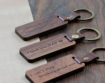Custom engraved keychain, Personalized keychain, personalized keychain gift