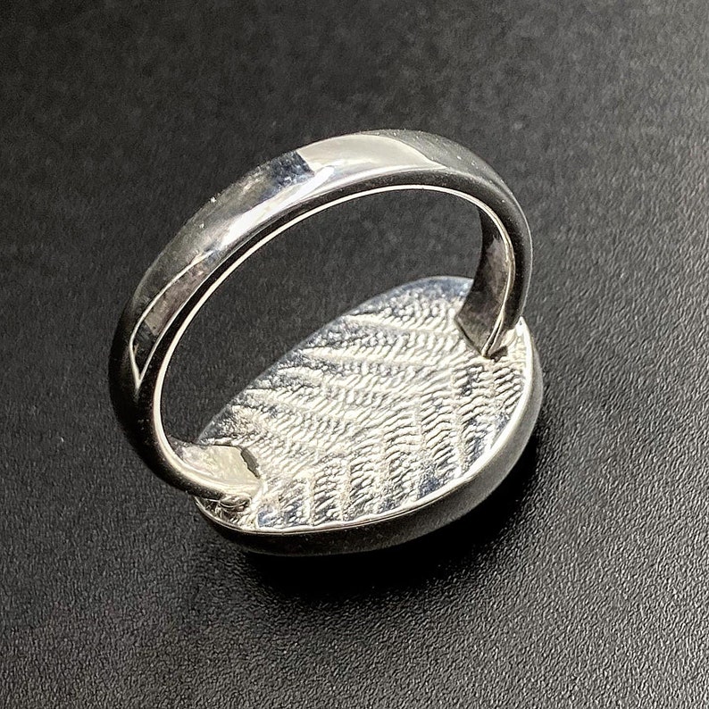 Lapis Lazuli Freeform Gemstone /& Sterling Silver Ring sz 7 Artisan original with rose cut faceted stone
