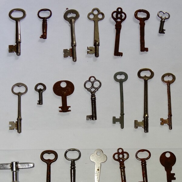 Antique Handcuff Keys Etsy