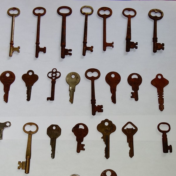 Antique Handcuff Keys Etsy