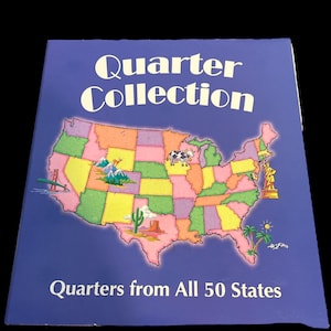 1999- 2008 Entire Washington Statehood Quarter 25c 50 Coin Finished Collection