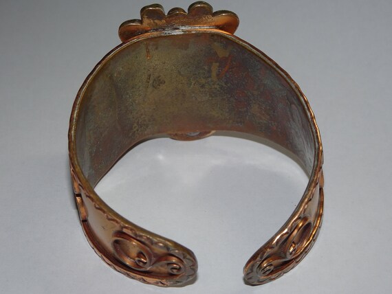 Mexico Warrior Cuff Bracelet – Copper, Brass, and… - image 3