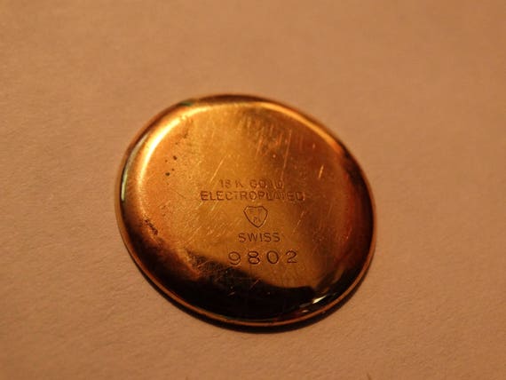 Vintage Raymond Weil Geneve 18K Gold Electroplate… - image 4