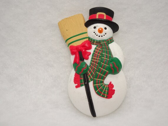 Vintage Hallmark Cards, Snowman Christmas, Brooms… - image 2