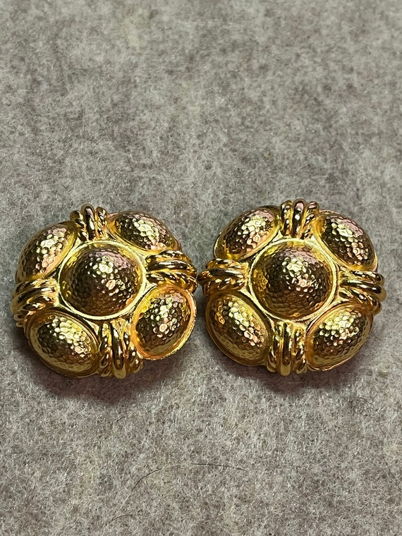 Vintage Christian Dior Germany Clip-on Earrings Et