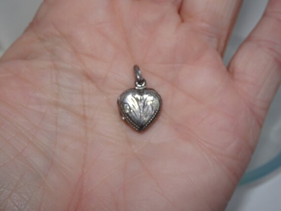 Victorian Style Bubble Heart Charm, Sweetheart Je… - image 4