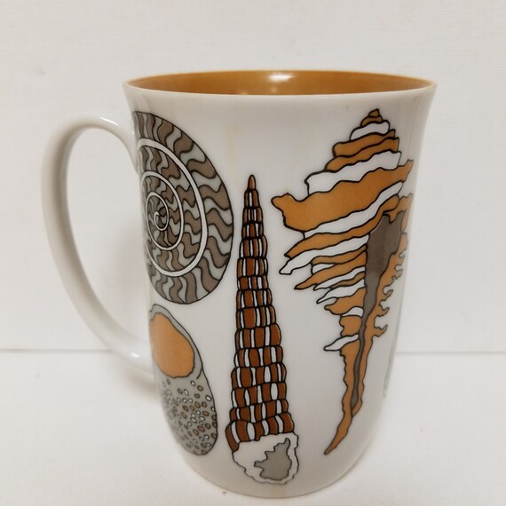 Neiman Marcus Fitz Floyd Seashell Coffee Mug Coffee Cup Etsy 日本