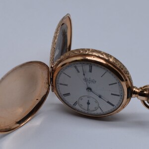 Vintage Elgin National Watch Co. 1879 Serial Number 615701 Non Working and Missing Crystal. Hunters Case Etsy