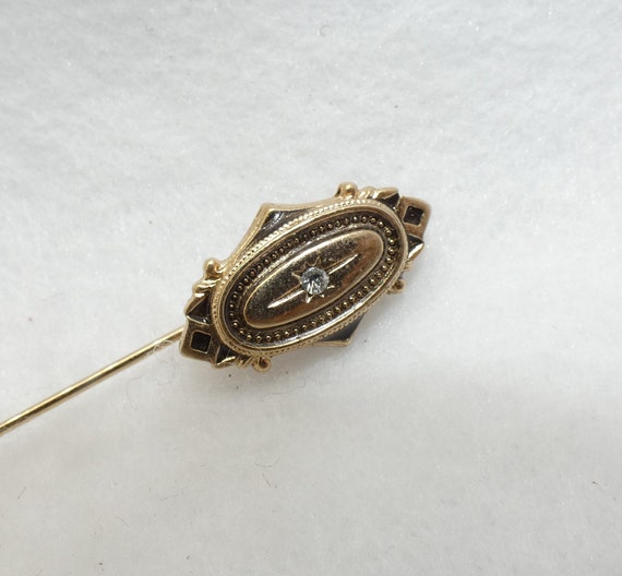 Vintage AVON Victorian Pendant Style Stick Pin, C… - image 3