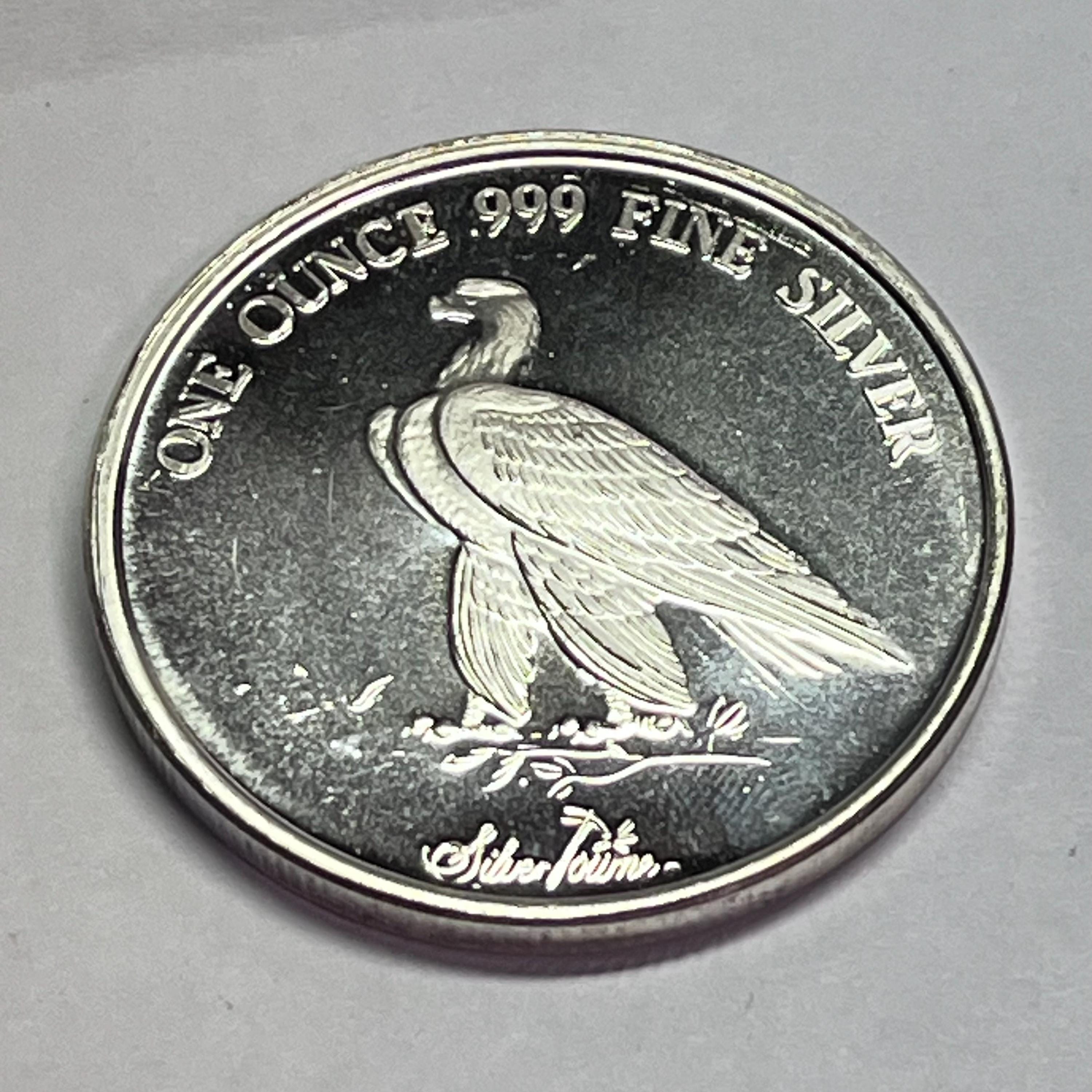 1 Troy Ounce Silver Liberty Coin - Etsy
