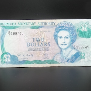1997 Bermuda 2 Dollars, 1997, Queen Elizabeth II, Royal Naval Dockyard Clock Towers, B/4 199745 - Lot #28