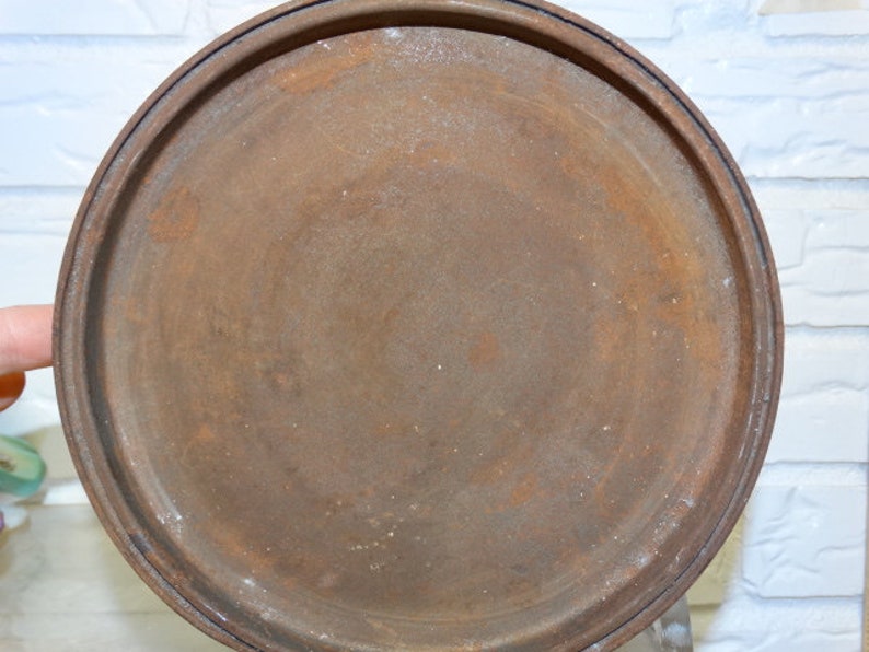Clabber Girl Baking Powder Tin Large 10 lb Baking powder tin can Baking Tincan antique tin Vintage Clabber Girl Tin Can vintage kitchen