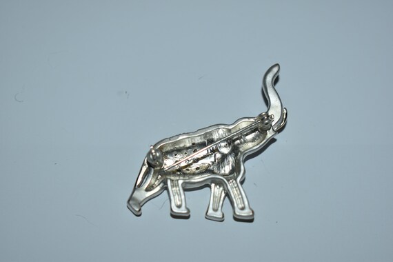 Vintage Republican Elephant Pin, Gray Elephant, R… - image 2