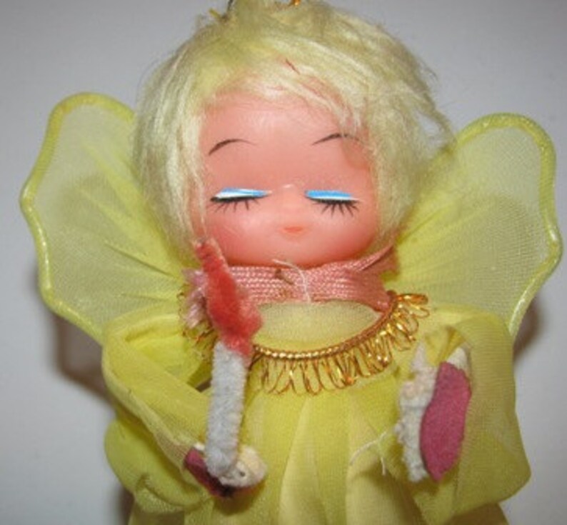 Vintage 1960's Angel Christmas Tree Topper Angel Etsy