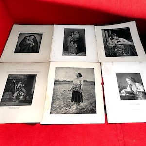 19th Century Antique Prints – Gustave Doré, Greuze, Van de Velde, Religious & Genre Scenes, Ideal for Framing or Art