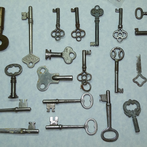 Antique Handcuff Keys Etsy