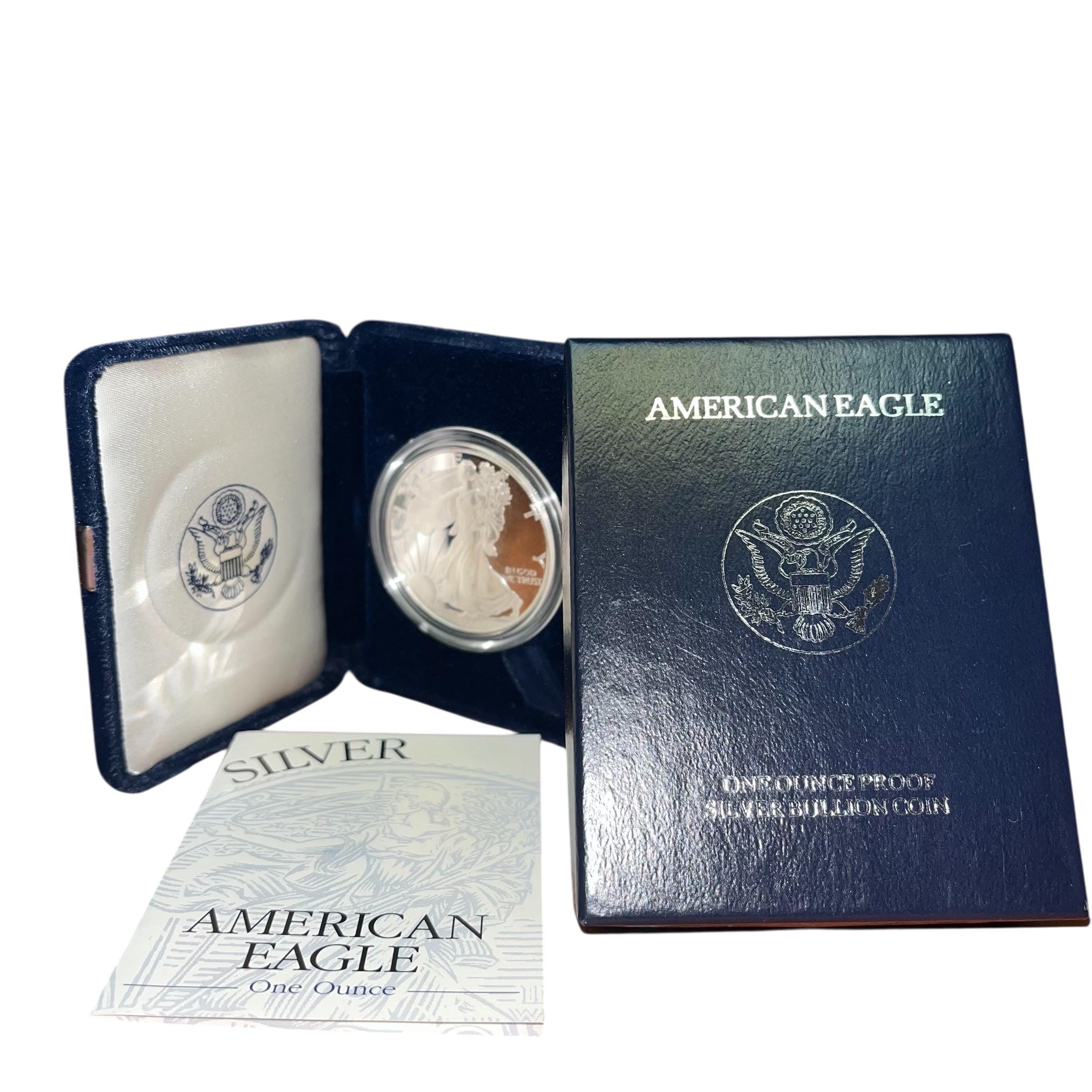 1996 American Silver Eagle - Etsy