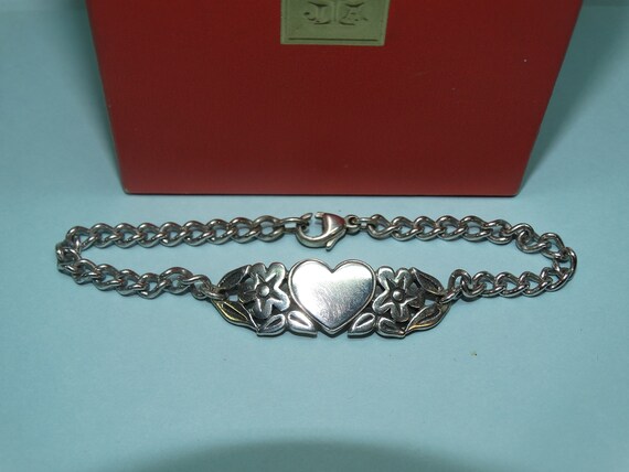 James Avery St Teresa Cross And Heart S.S. 925 Bracelet | eBay