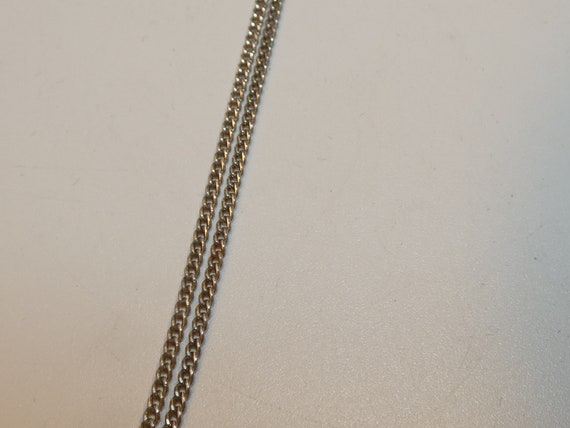 Vintage Sterling Statement Cross Pendant Necklace… - image 7