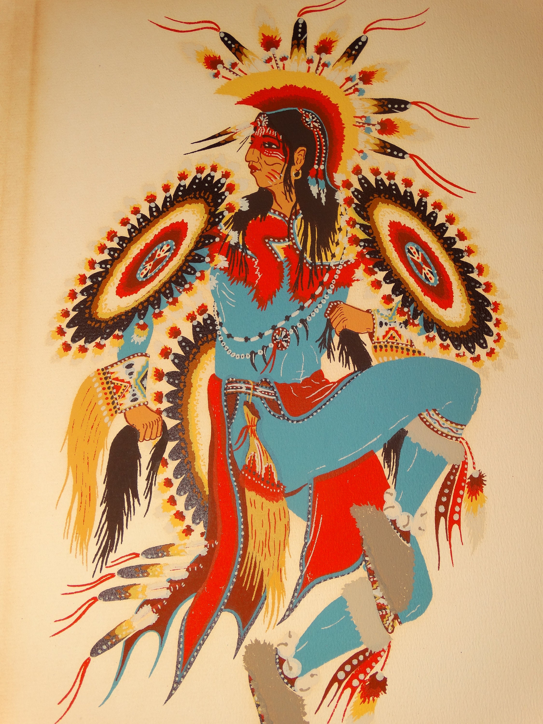Navajo Native American Pixel Pattern