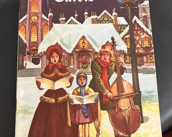 1950’s Christmas it's Carols, Compiled by John Bach, Silent Night, What Child is this, Jingle Bells