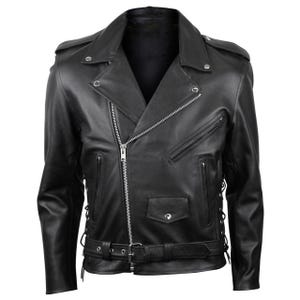 Men Vintage Café Racer Biker Leather Jacket Men Antique Motorcycle Real Leather Jacket, Mens Premium Classic Motorcycle Black Leather Jacket