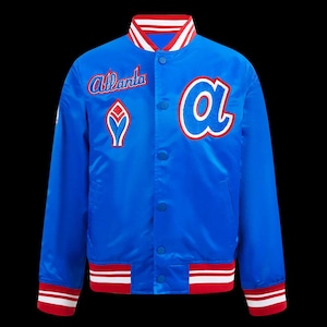 Custom Stain Varsity Bomber Jacket – Personalized Satin Sports Jacket with Embroidered Team Logo & Name – Unisex College Jacket