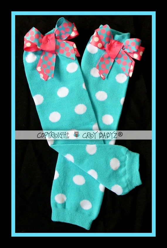 Items similar to Leg Warmers DESIGN YOUR OWN with Boutique Bows for