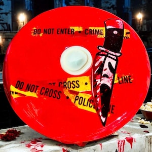 Slasher Horror Tumbler – 40 oz Blood Drip Creepy Cup image 9