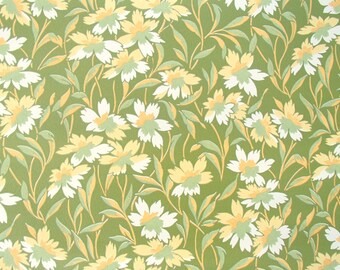 full roll vintage floral wallpaper