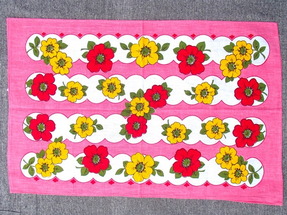 vintage tea towel