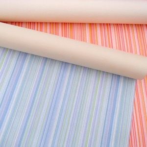 full roll 1970s vintage striped wallpaper for nursery room